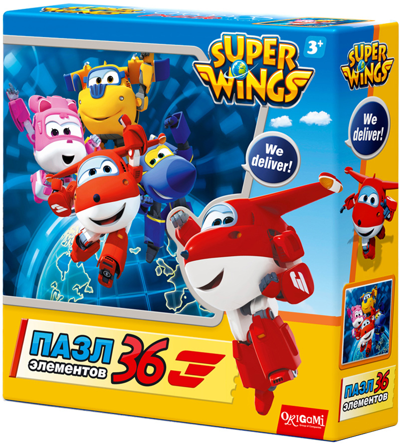 фото Super Wings Пазл для малышей We deliver!