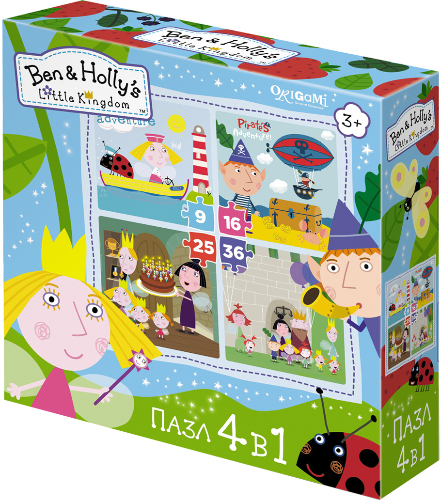 фото Ben&Holly Пазл для малышей Маленькие истории 4 в 1