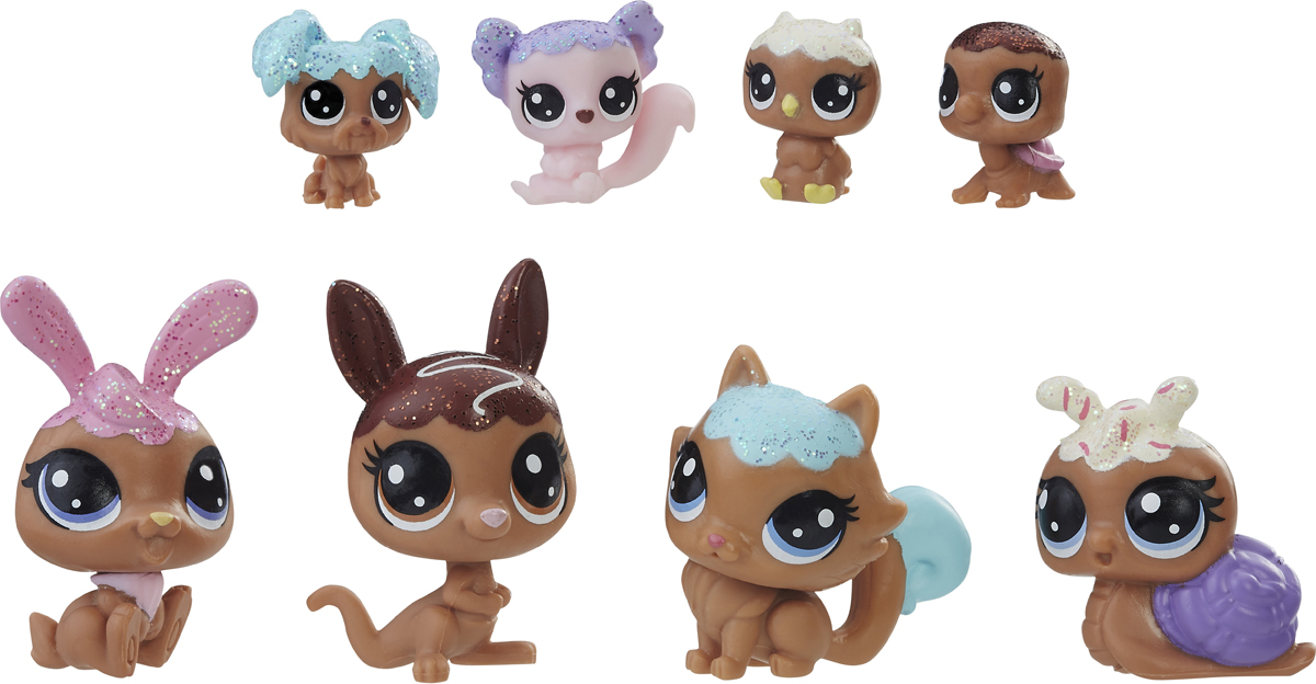 Пет шоп екатеринбург интернет. Hasbro Littlest Pet shop. Littlest Pet shop 3011. Littlest Pet shop 1014. Набор зверушек 2 зефирных пета.