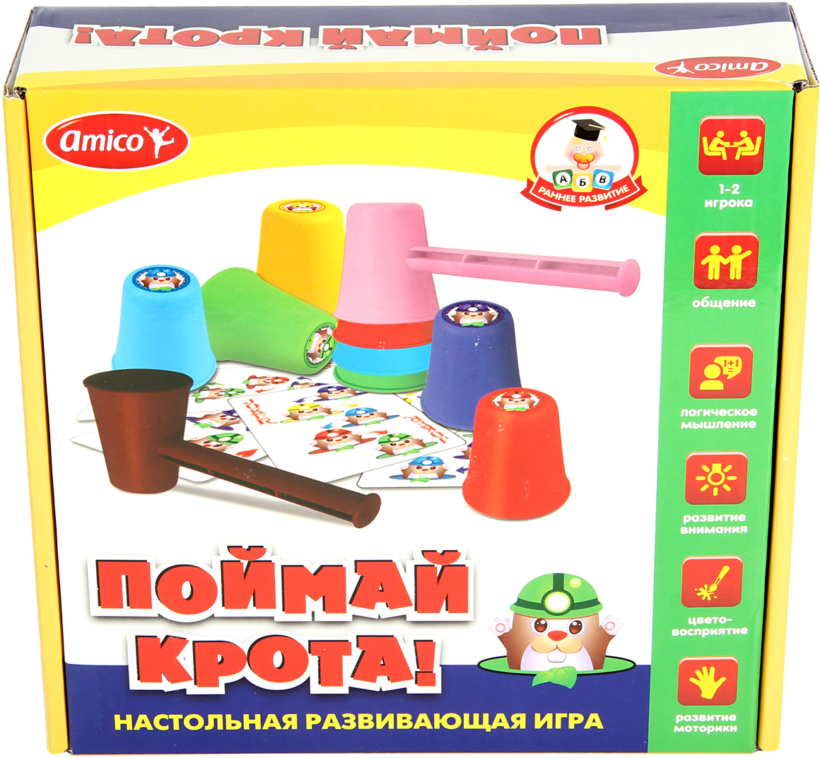 фото Ami&Co Игра настольная Поймай крота Amico