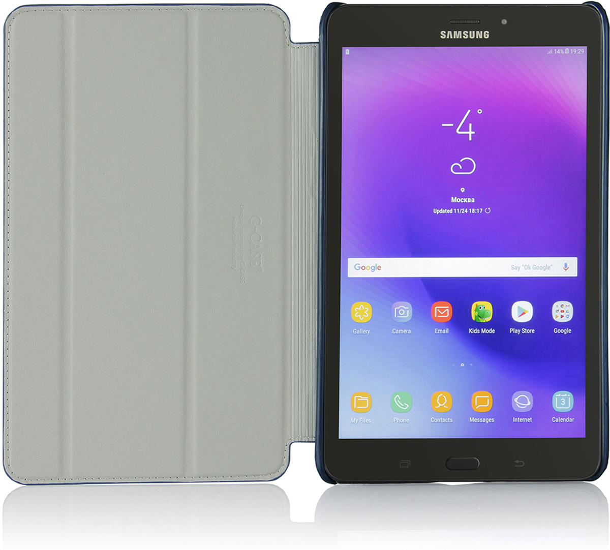 фото Чехол G-Case Slim Premium для Samsung Galaxy Tab A 8.0 SM-T380 / SM-T385 темно-синий