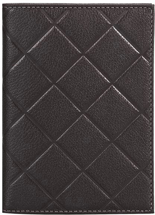 фото Обложка для паспорта женская Fabula "Soft", цвет: темно-коричневый. O.89.FP