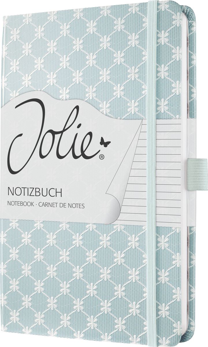 Sigel Блокнот Jolie Beauty Голубая пастель 87 листов в линейку Sigel Блокнот Jolie Beauty Голубая пастель 87 листов в линейку