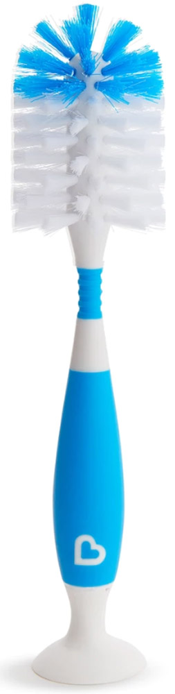 фото Munchkin Ершик для бутылочек и сосок цвет голубой