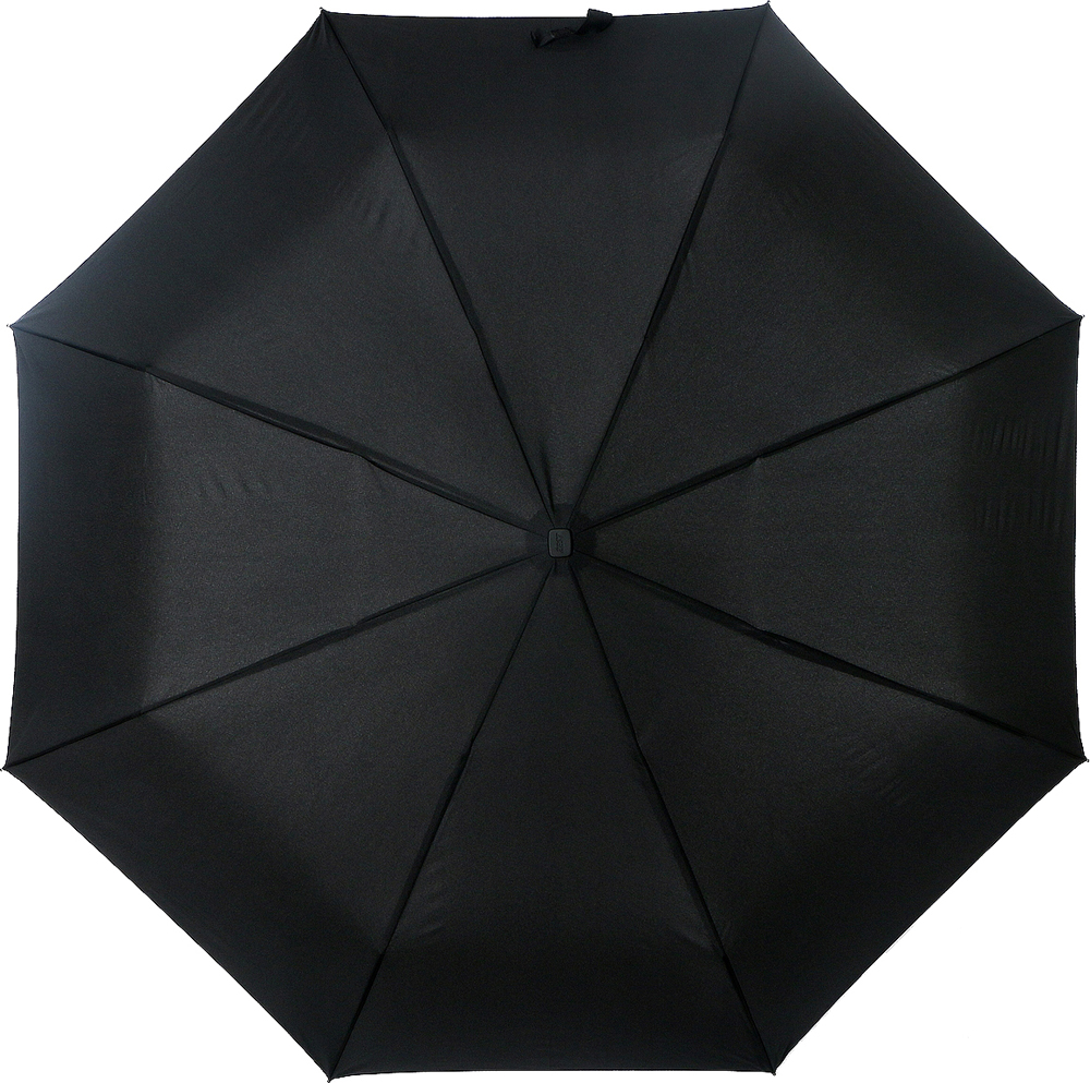 Зонт мужской Zest, автомат, 3 сложения, цвет: черный. 13890