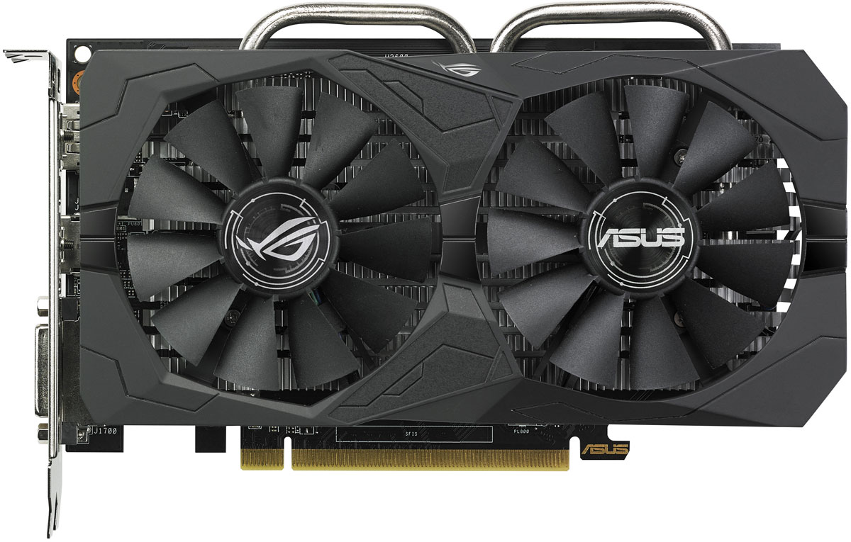 фото Видеокарта ASUS ROG Strix Radeon RX 560 4GB, ROG-STRIX-RX560-4G-GAMING