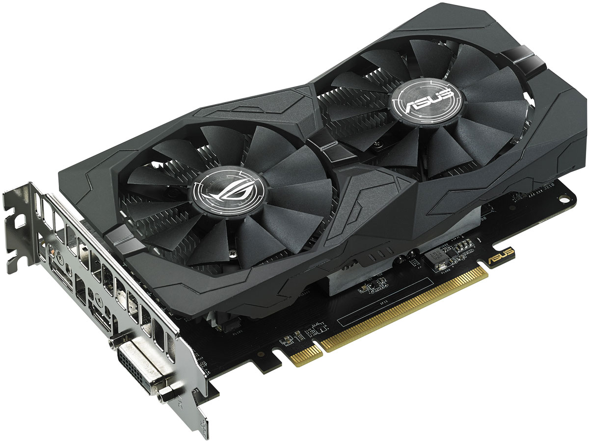 фото Видеокарта ASUS ROG Strix Radeon RX 560 4GB, ROG-STRIX-RX560-4G-GAMING