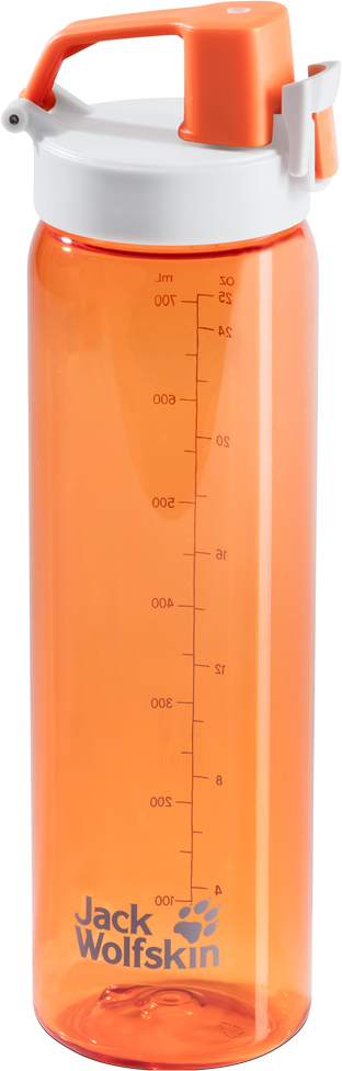 фото Бутылка спортивная Jack Wolfskin "Tritan Bottle", цвет: оранжевый, 700 мл. 8006131-3270
