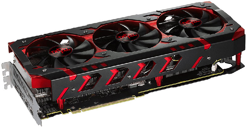 фото Видеокарта PowerColor Red Devil Radeon RX Vega 64 HBM2 8GB