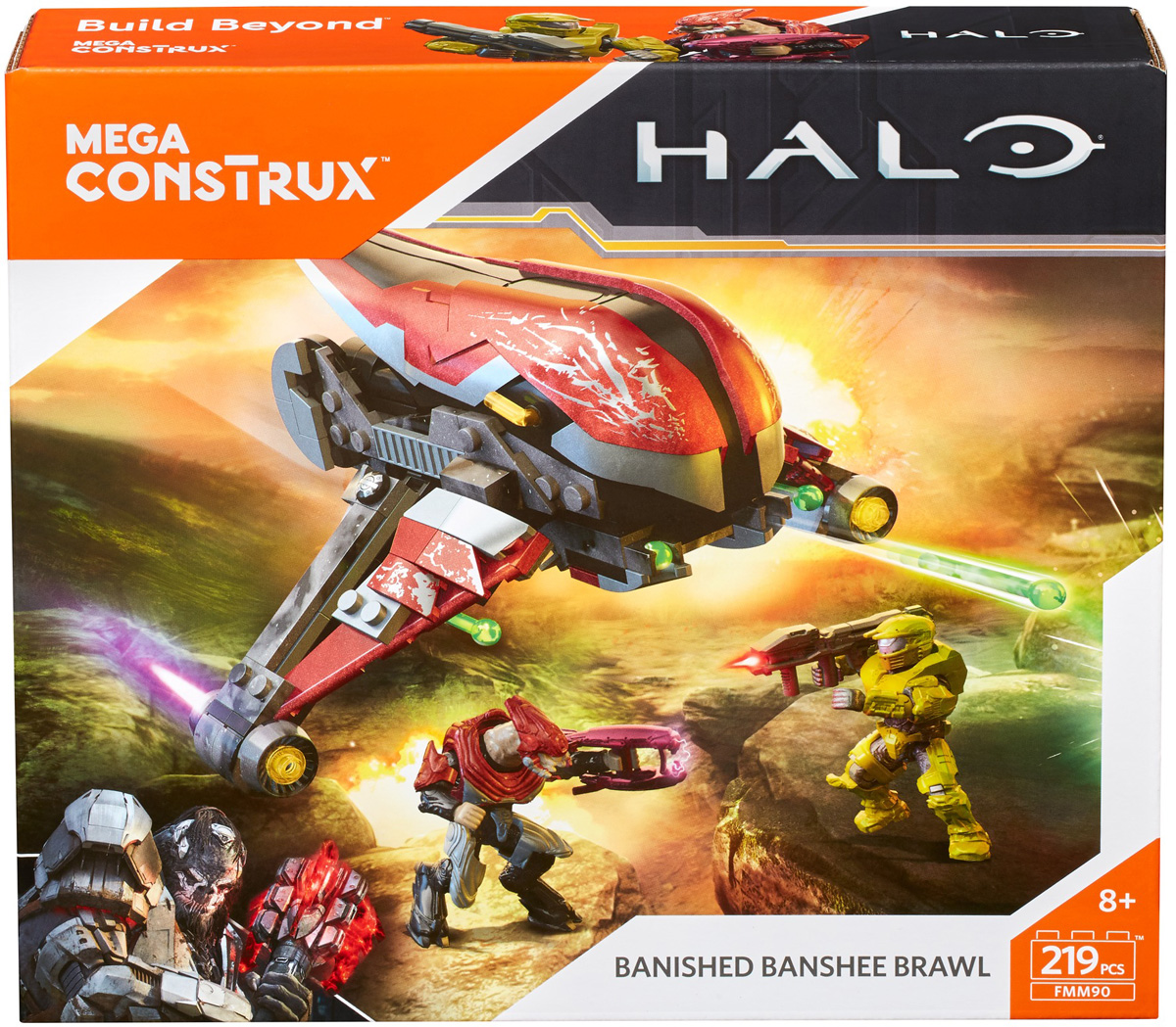 фото Mega Construx Halo Конструктор Борьба воинов Mega bloks/mega construx