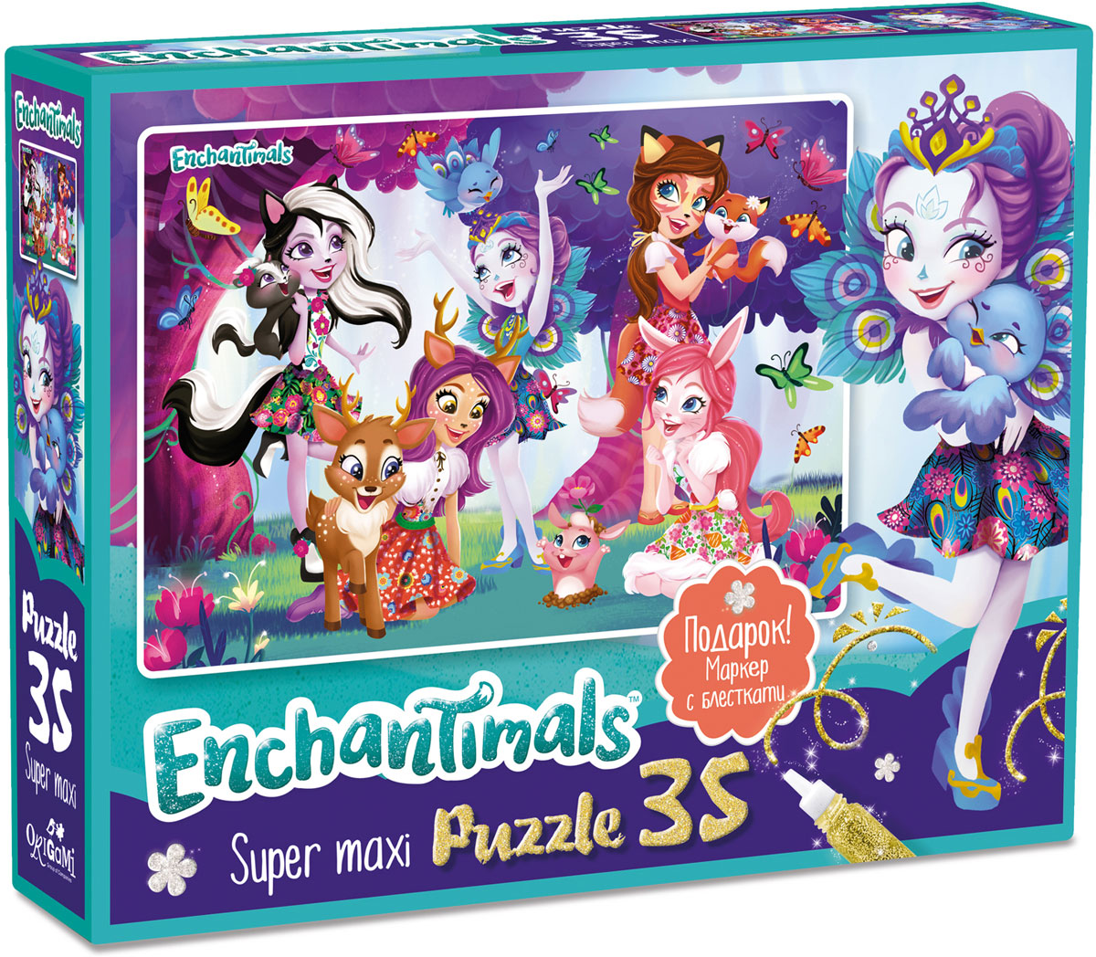 фото Enchantimals Пазл для малышей Любимые герои Enchantimals / энчантималс