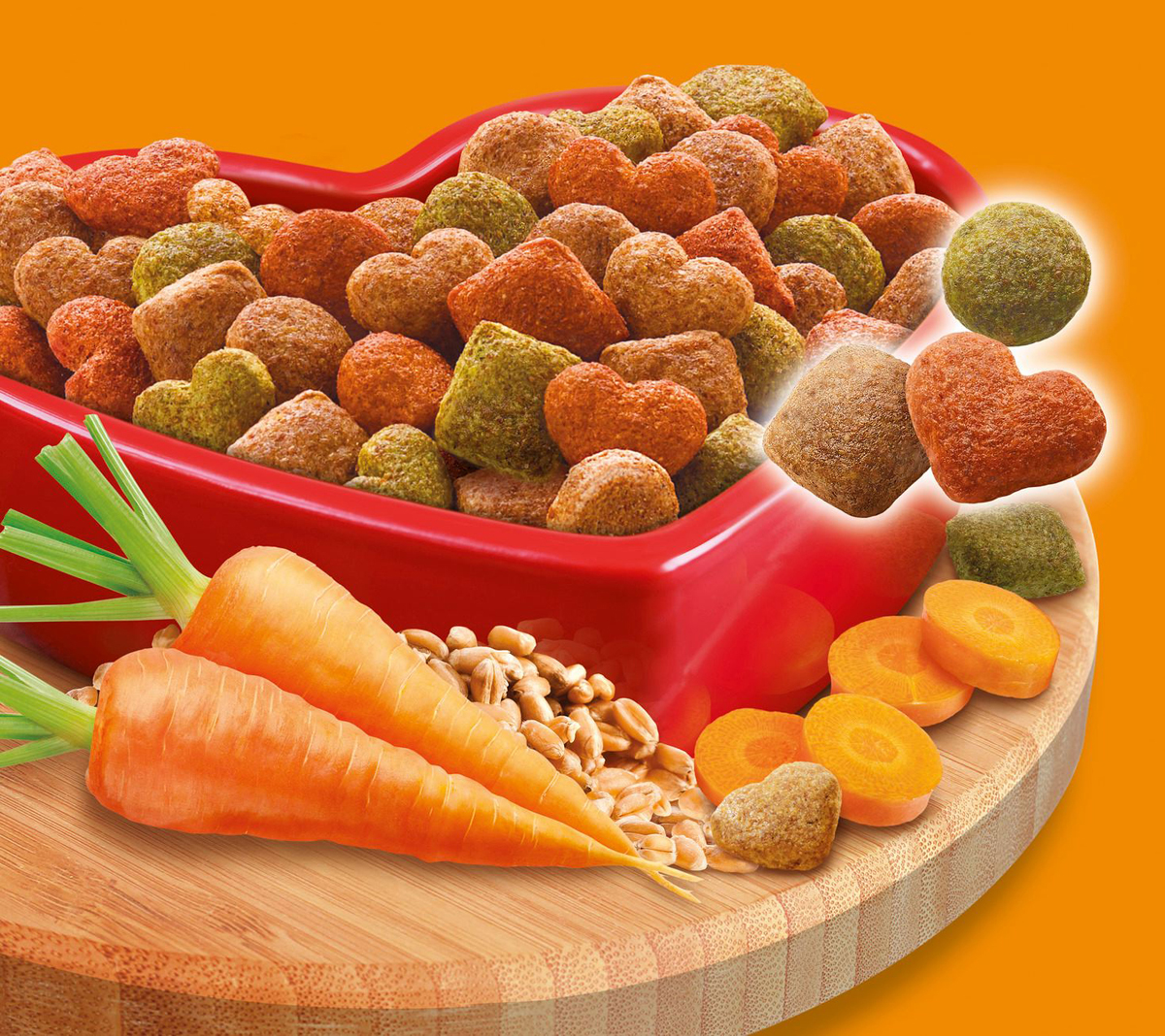 фото Сухой корм для собак "Darling", с птицей и овощами, 10 кг