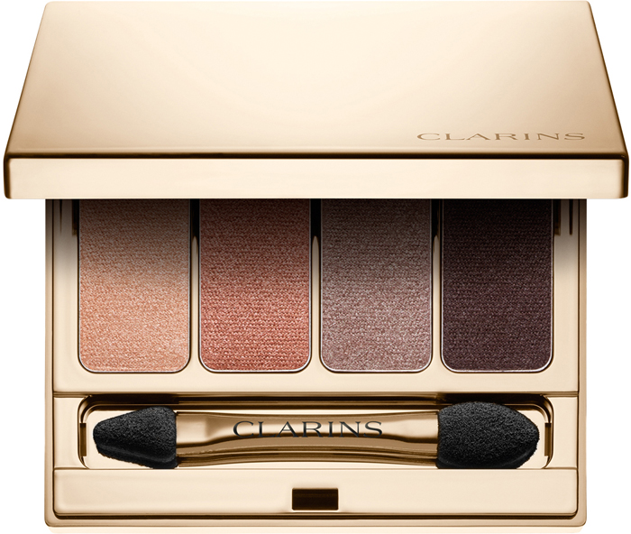 фото Clarins Четырехцветные тени для век Palette 4 Couleurs 01, 6,9 г