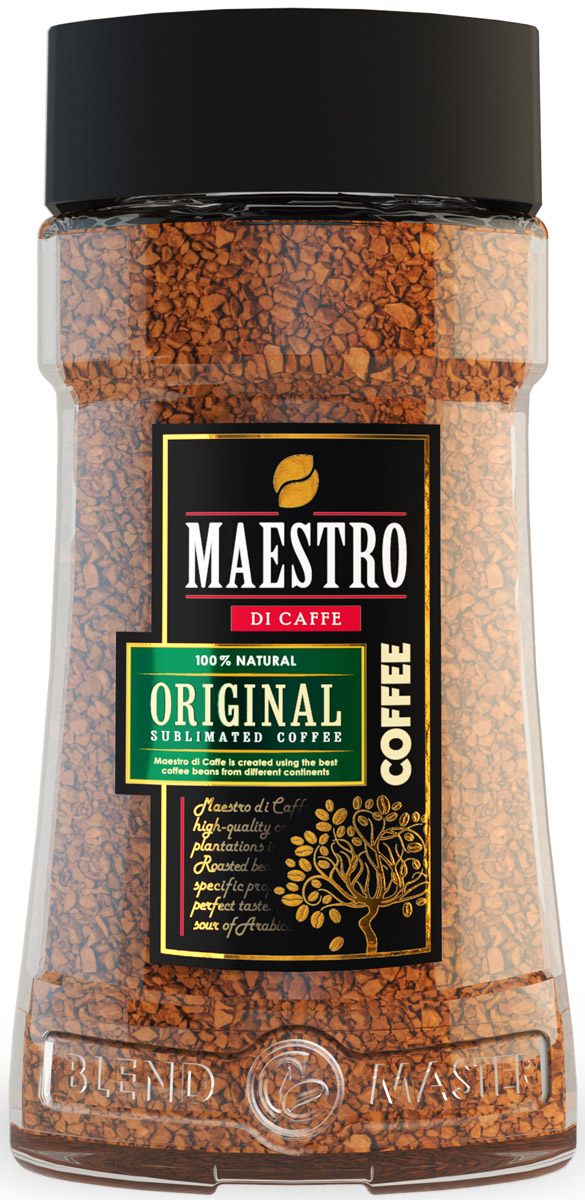 фото Maestro Di Caffe Original Кофе растворимый сублимированный, 95 г