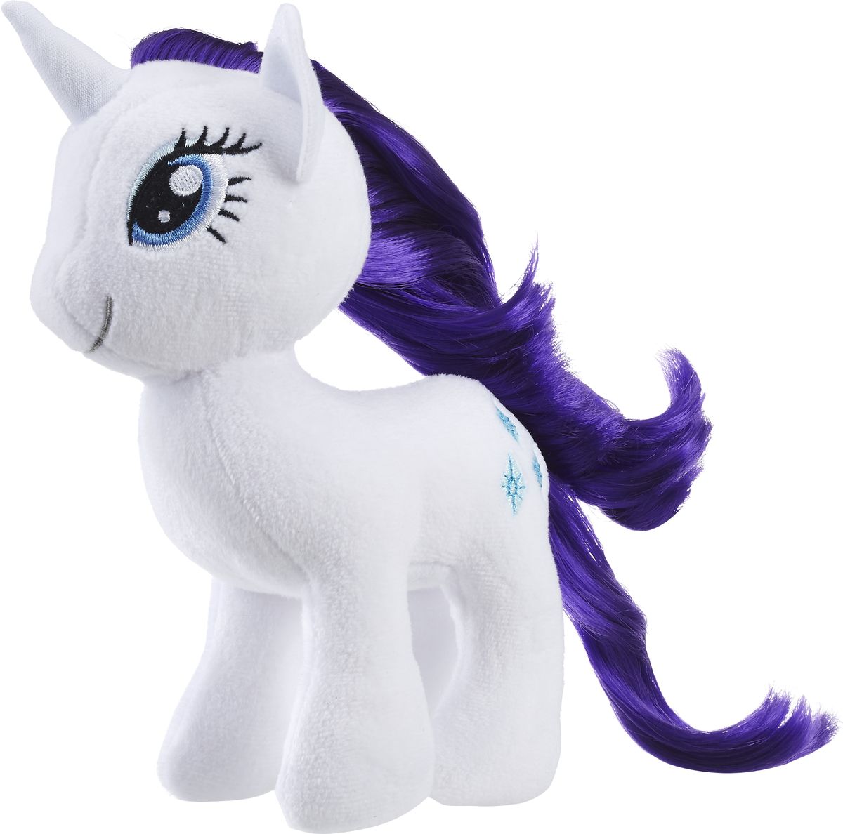 фото My Little Pony Мягкая игрушка Пони с волосами Rarity 19 см