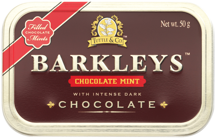 Barkleys Chocolate Mint драже шоколад мята, 50 г