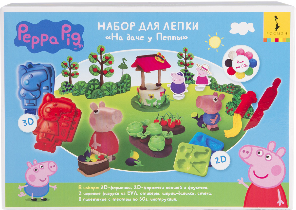 фото Peppa Pig Набор для лепки На даче у Пеппы Peppa pig (свинка пеппа)