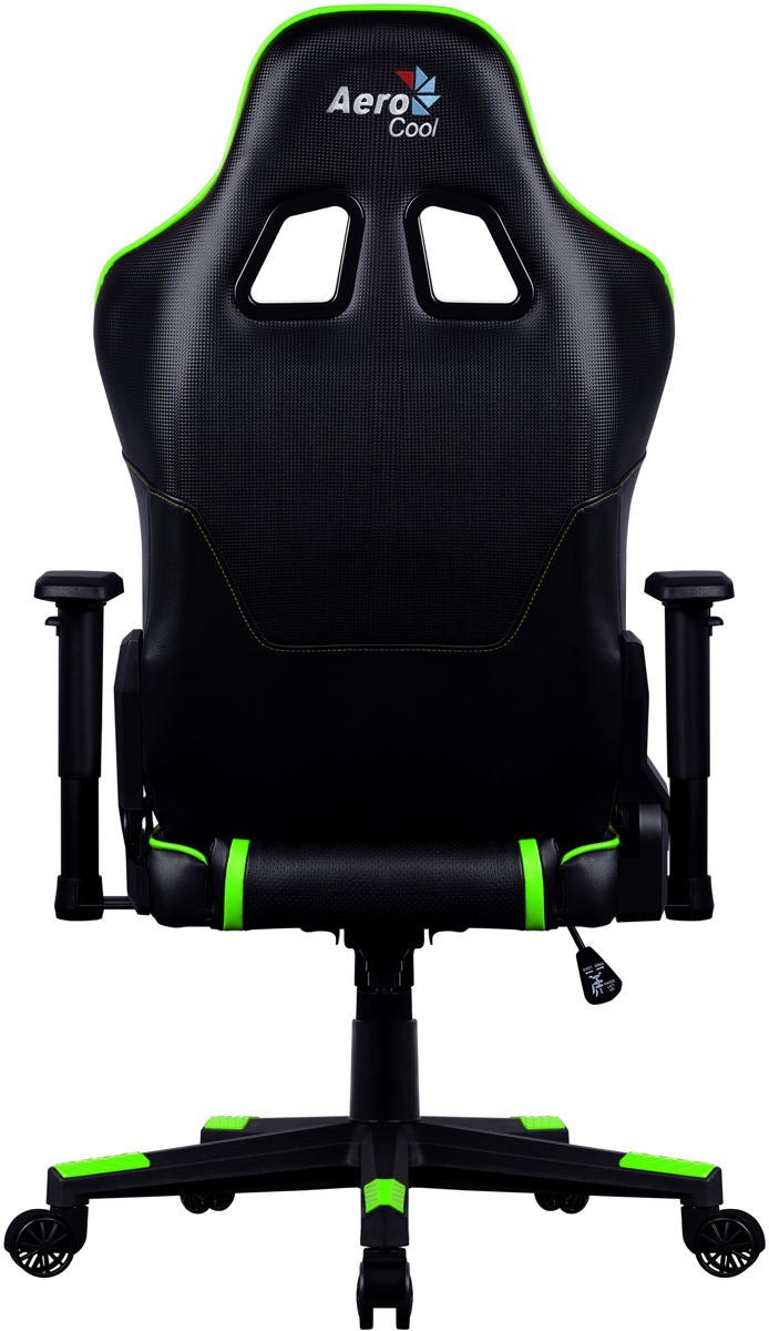 фото Aerocool AC220 AIR-BG, Black Green игровое кресло
