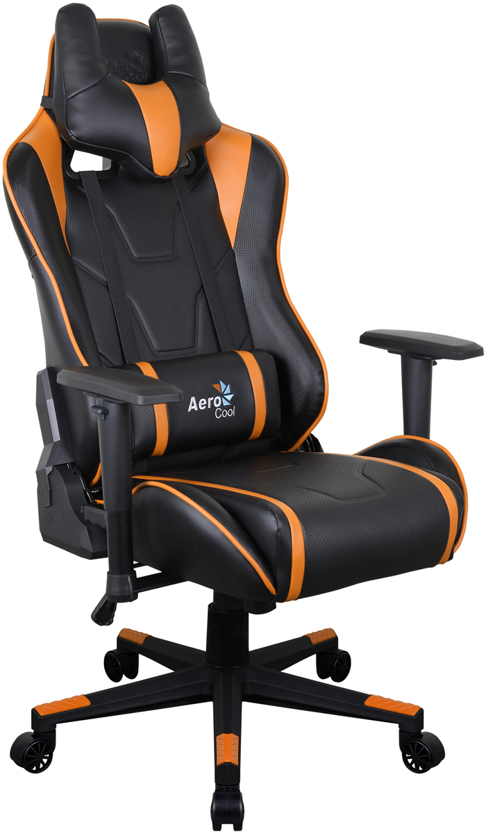 фото Aerocool AC220 AIR-BO, Black Orange игровое кресло