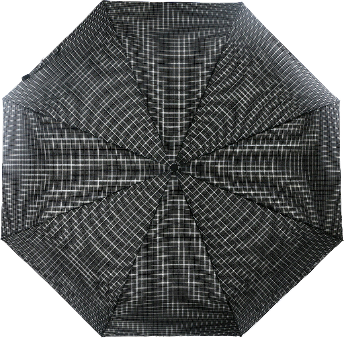 Зонт мужской Magic Rain, автомат, 3 сложения, цвет: черный, белый, серый. 7027-1703