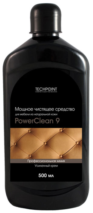 фото Чистящее средство Techpoint "Powerclean 9", для чистки кожи, 500 мл