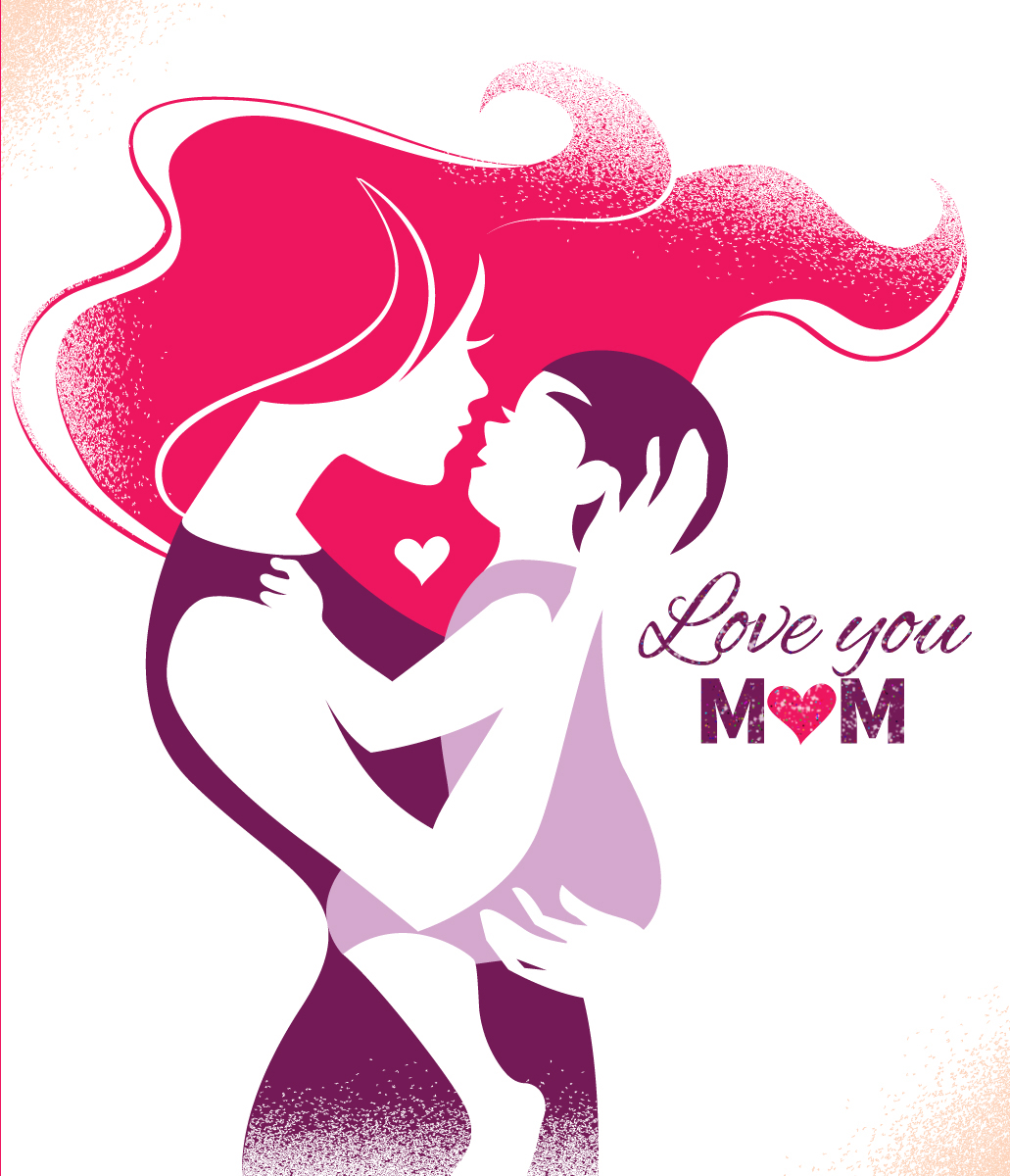 фото Открытка сувенирная "Love You Mom" "нд плэй"