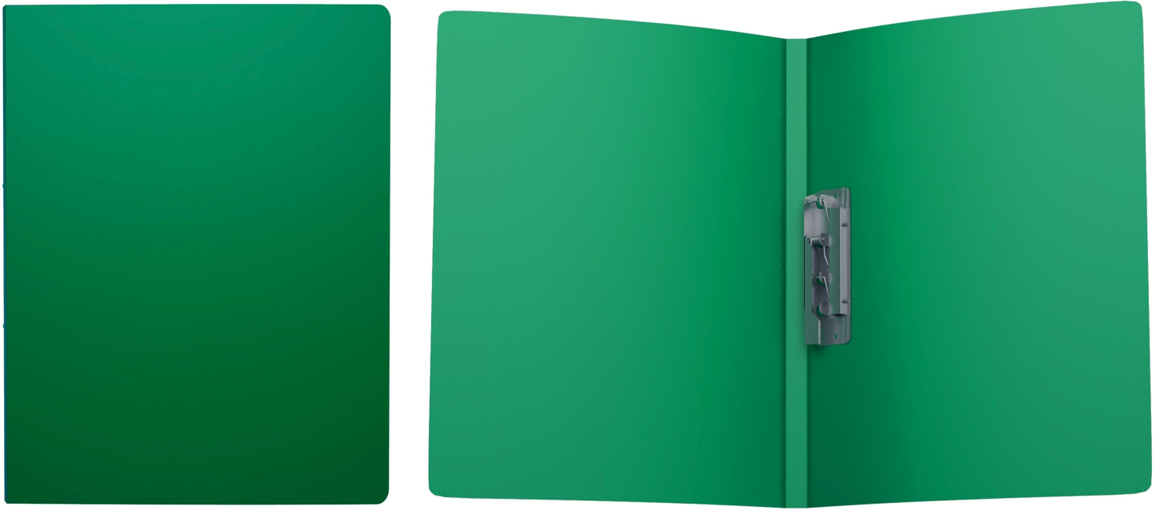 Папка с боковым зажимом ErichKrause Classic, A4, зеленый