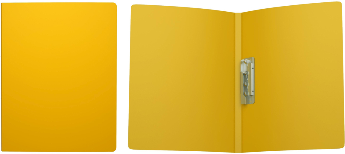 Папка ErichKrause Classic, с боковым зажимом, A4, желтый
