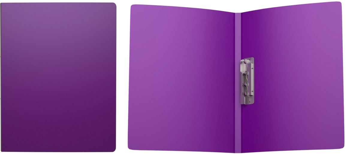 Папка с боковым зажимом ErichKrause Classic, A4, фиолетовый