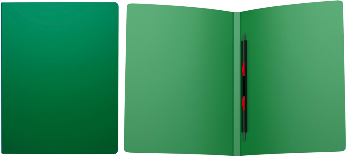 Папка-скоросшиватель ErichKrause Classic, с пружинным механизмом, A4, зеленый