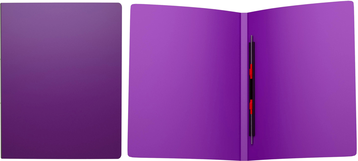 Папка-скоросшиватель ErichKrause Classic, с пружинным механизмом, A4, фиолетовый
