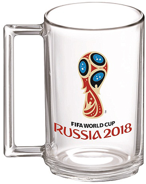 фото Кружка FIFA "Фитнес. Эмблема", 320 мл Fifa world cup russia