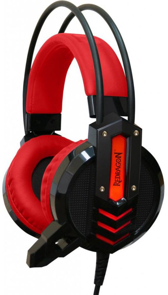 Игровые наушники Redragon Redragon Chronos игровая гарнитура, красный ...