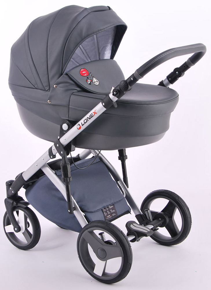 фото Универсальная коляска Lonex Comfort Special Ecco 2в1, LX-CT-S-04, графитовый