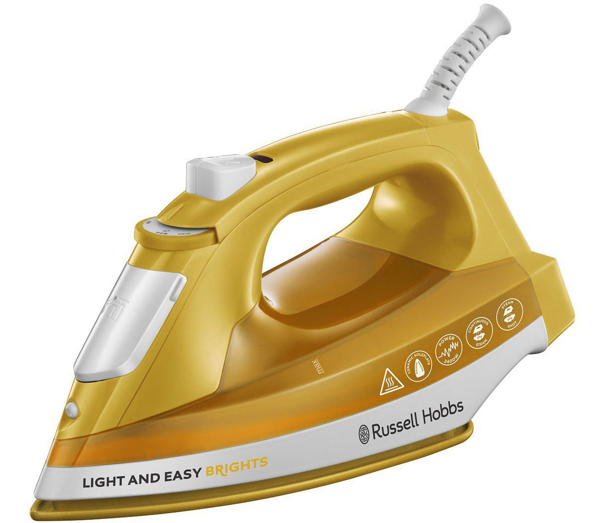 фото Утюг Russell Hobbs 24800-56 Light & Easy Brights, Yellow