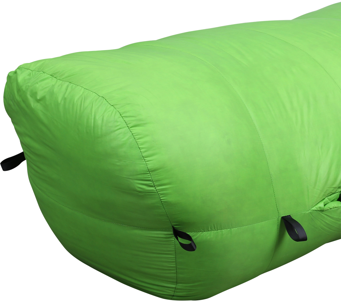 фото Мешок спальный Сплав "Adventure Comfort", правосторонняя молния, цвет: зеленый, 205 x 80 x 50 см