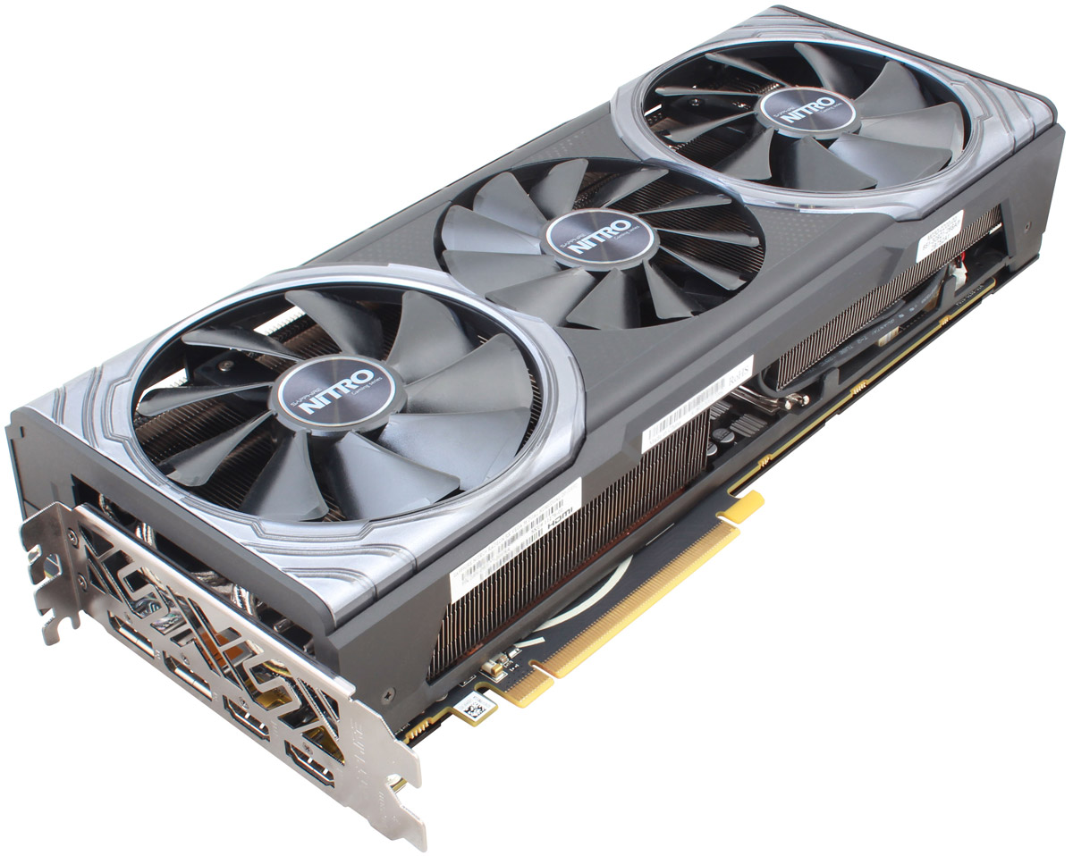 фото Видеокарта Sapphire Nitro+ Radeon RX Vega 56 HBM2 8GB, 11276-01-40G