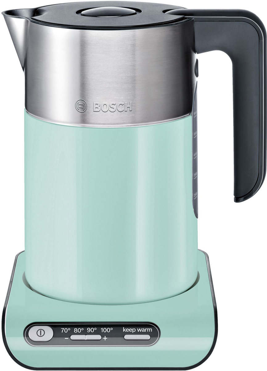 фото Bosch Styline TWK8612P, Turquoise электрический чайник Bosch gmbh