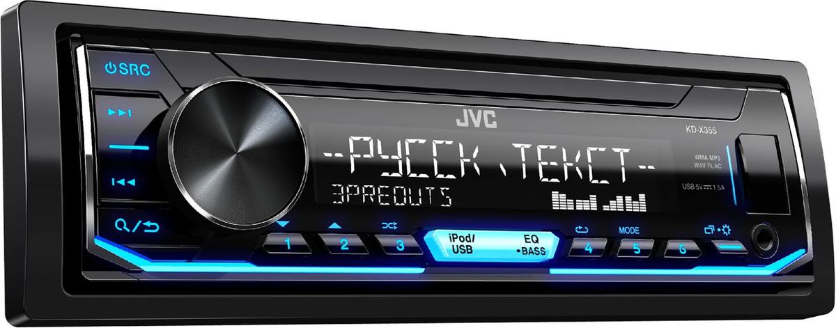 фото JVC KD-X355 автомагнитола