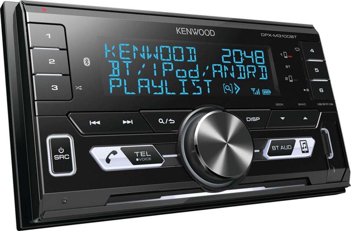 фото Kenwood DPX-M3100BT автомагнитола