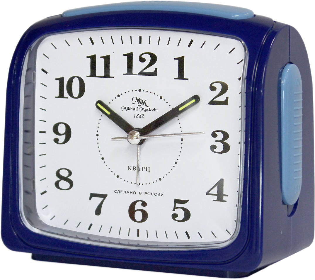 Часы-будильник, 10 х 10 см. 2590498