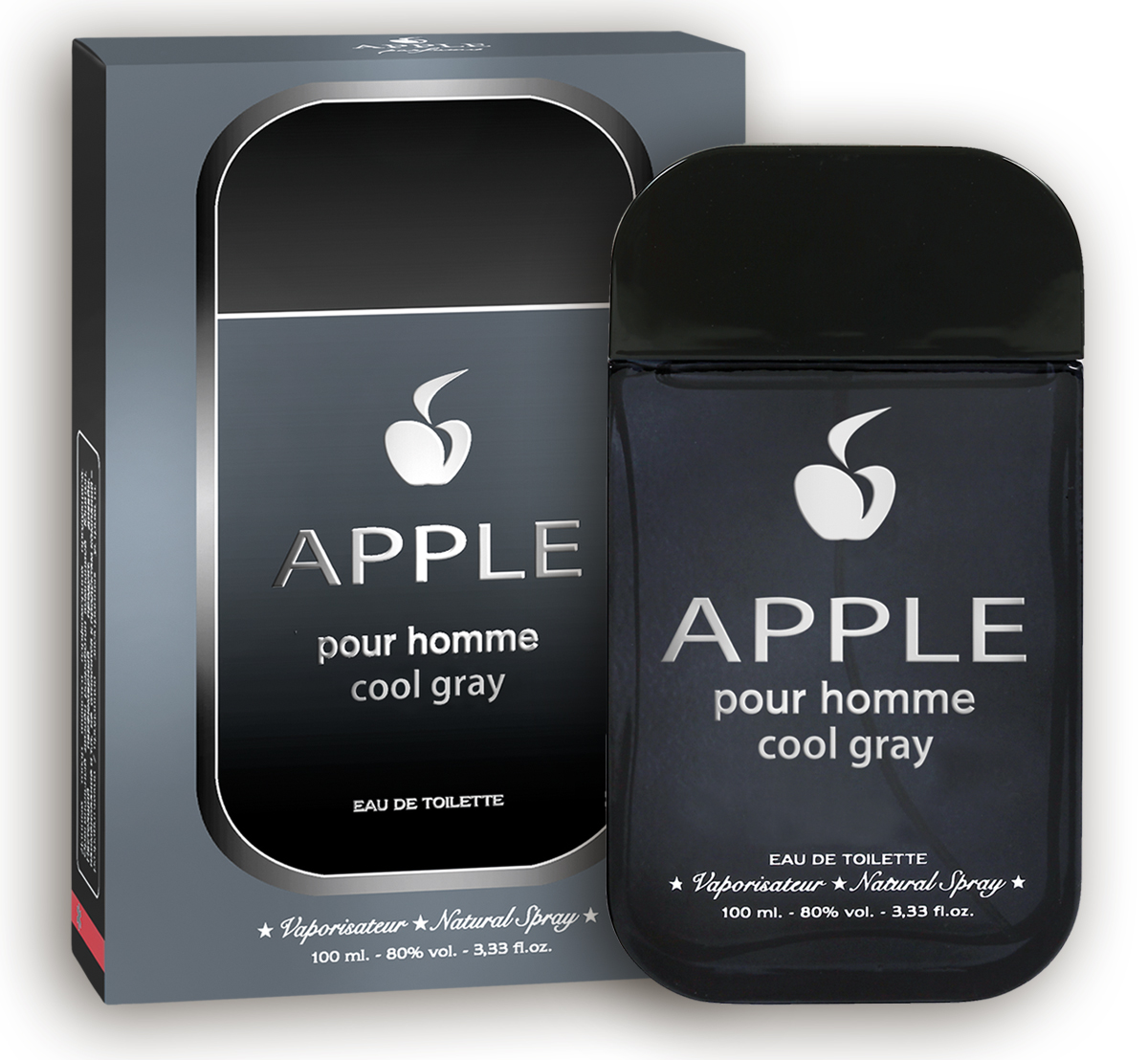 Apple Parfums/Туалетная вода мужская Apple Homme Cool Gray, 100 мл/Парфюм мужской, парфюм, мужской, духи, одеколон, туалетная вода, парфюмерия, для мужчин , подарок