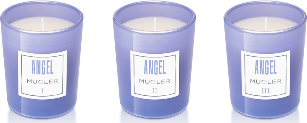 фото Mugler Набор свечей Angel, 3 x 70 г