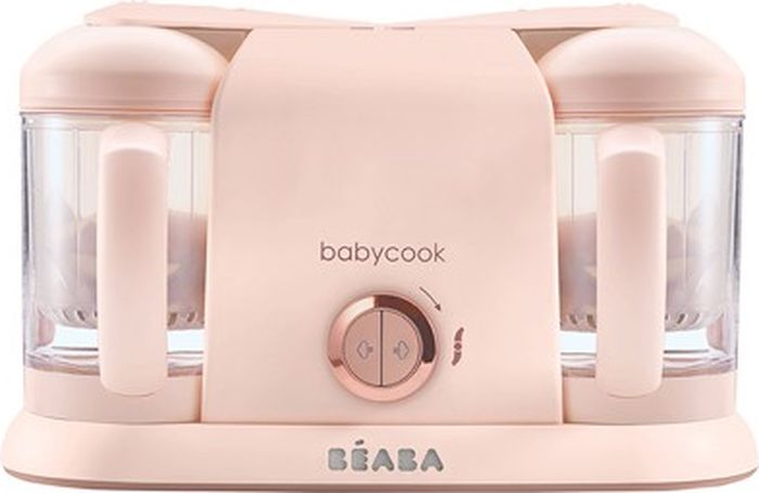 фото Beaba Блендер-пароварка Babycook Duo Limited Edition цвет розовый