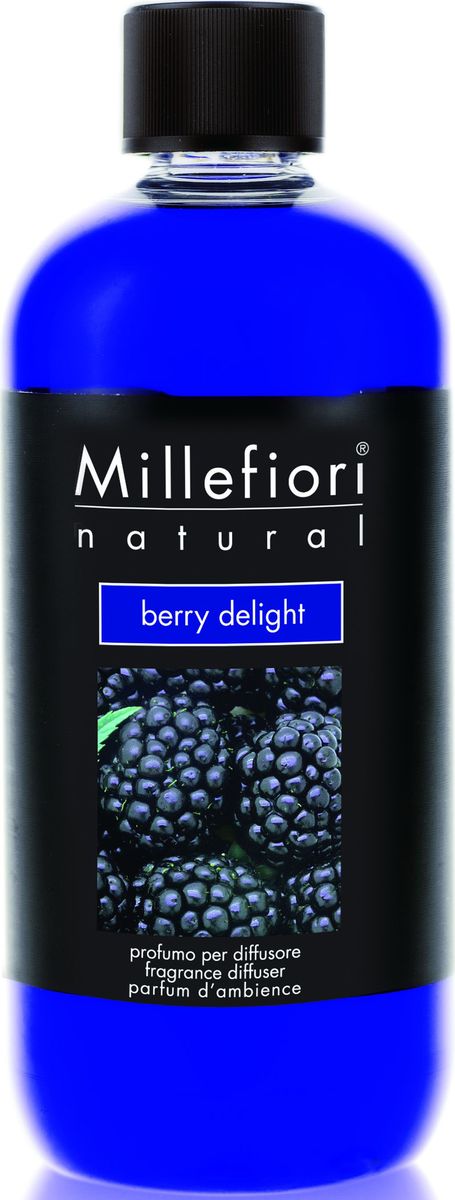 фото Сменный флакон для диффузора Millefiori Milano "Ягодный восторг / Berry Delight", 250 мл