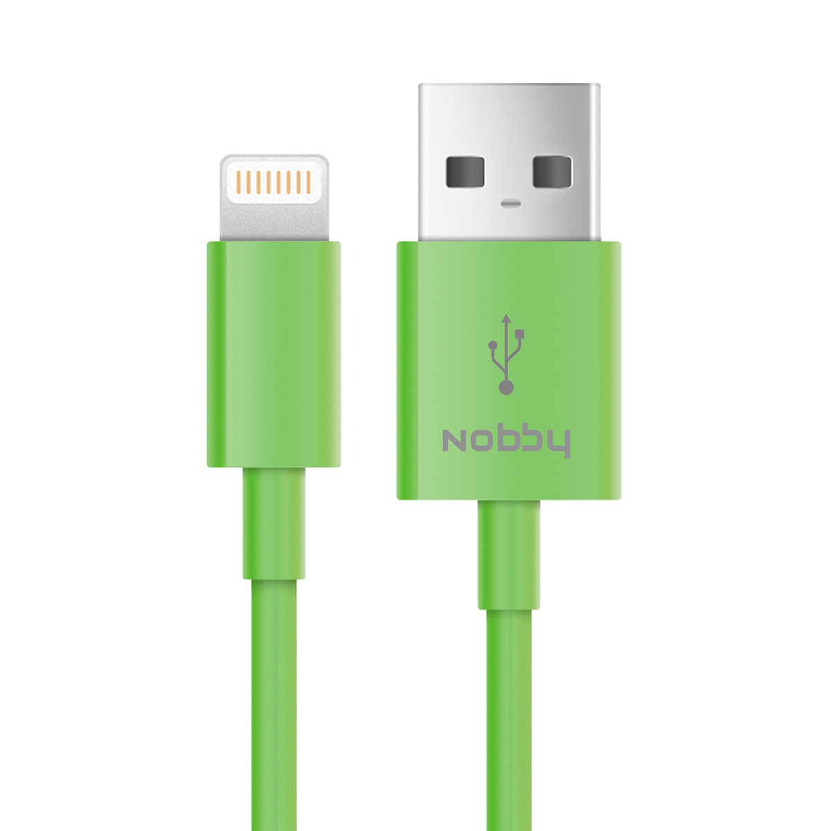 фото Nobby Connect DT-005, Green кабель USB-Lightning (1 м)