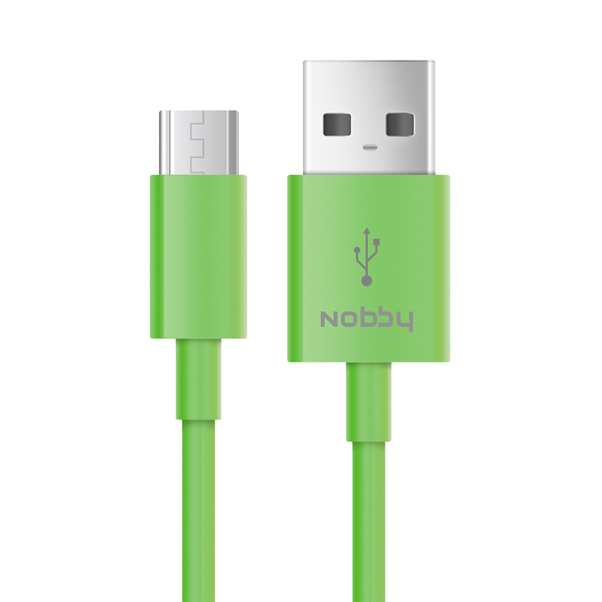 фото Nobby Connect DT-005, Green кабель USB-microUSB (1 м)