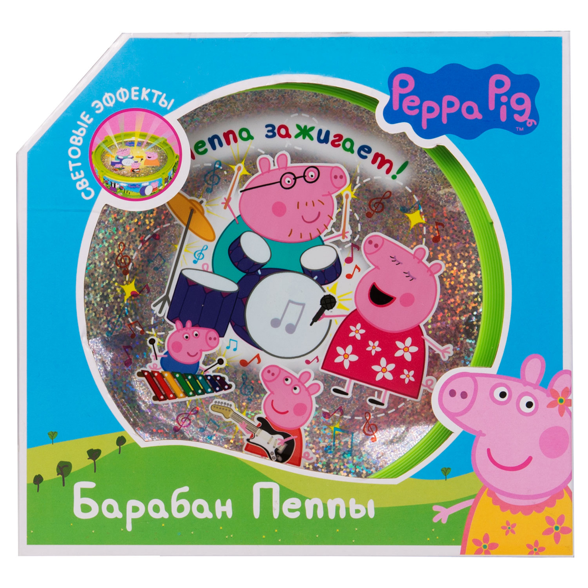 фото Свинка Пеппа Игровой набор Барабан Пеппы Peppa pig (свинка пеппа)