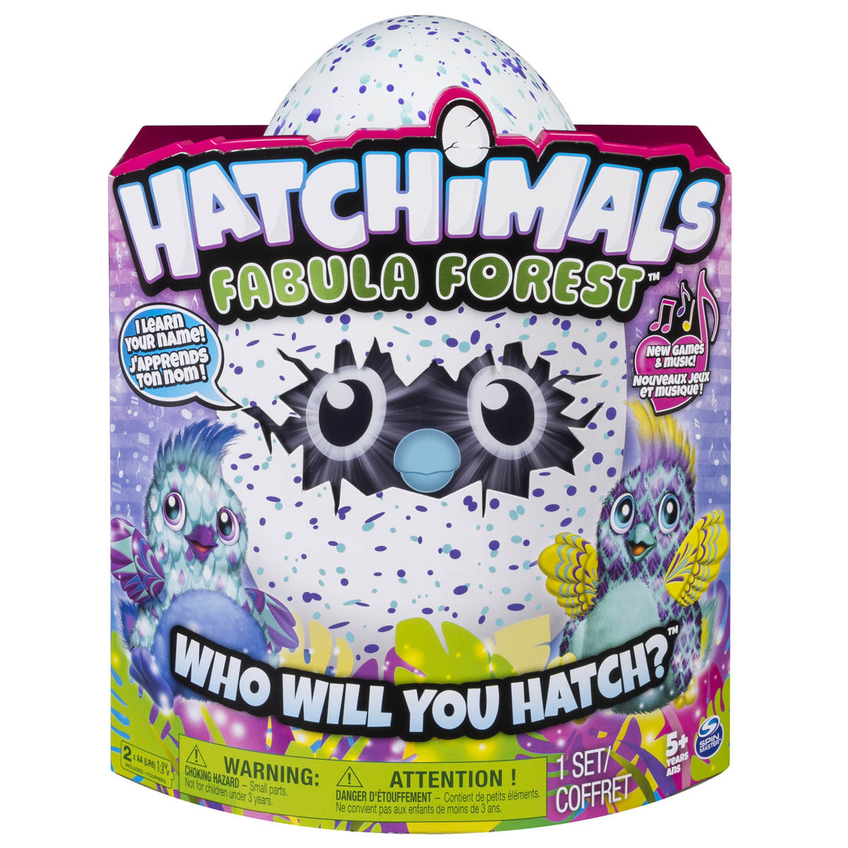 фото Hatchimals Интерактивный питомец вылупляющийся из яйца цвет голубой