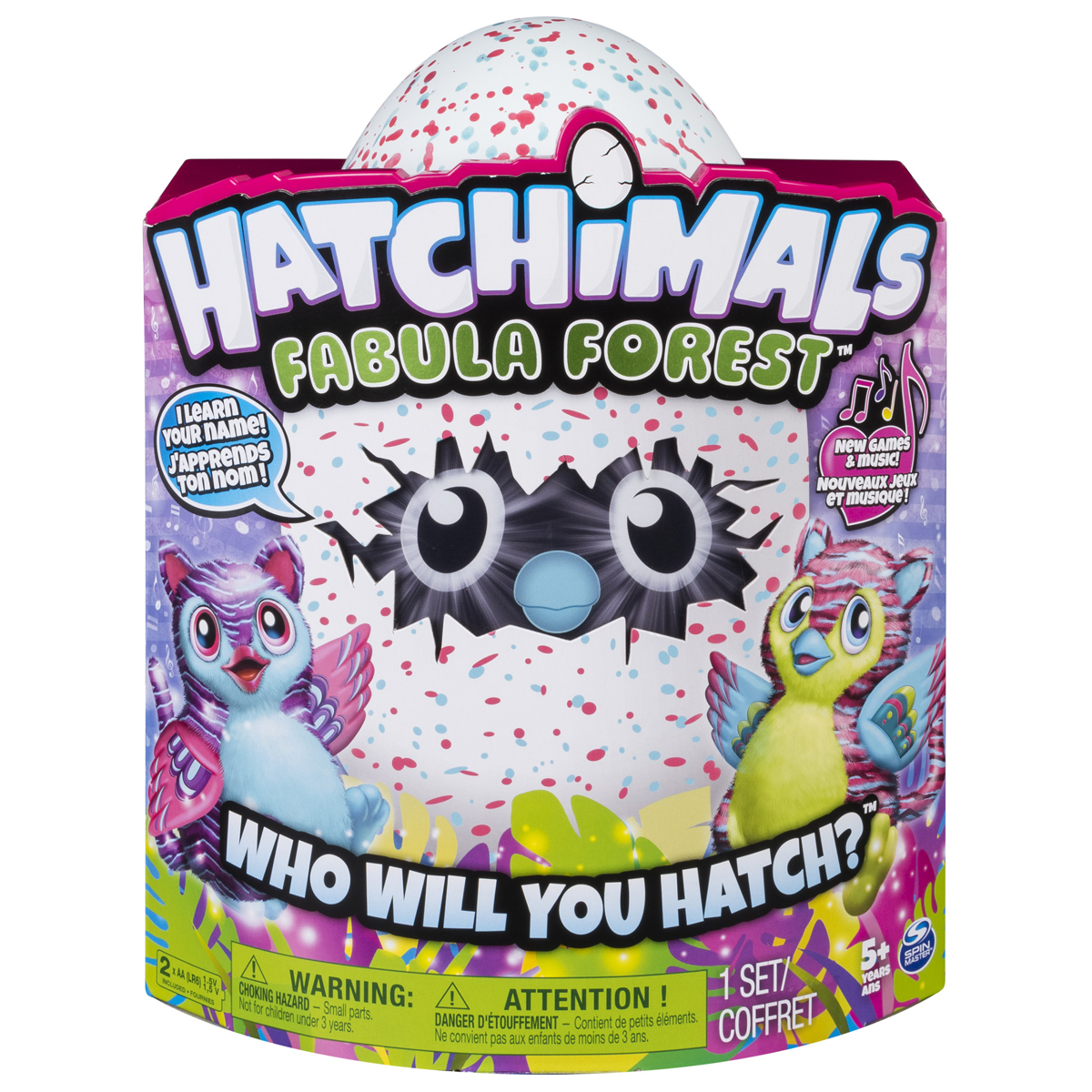 фото Hatchimals Интерактивный питомец вылупляющийся из яйца цвет розовый